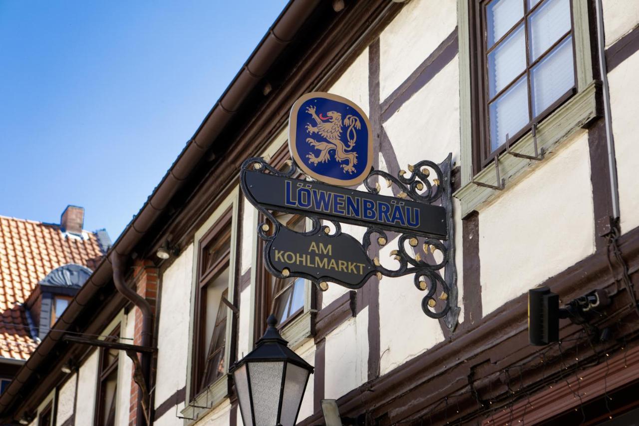 Loewenbraeu Am Kohlmarkt Wernigerode Esterno foto